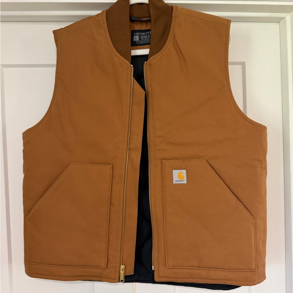 Carhartt Men's Carhartt Brown/Tan Work Vest